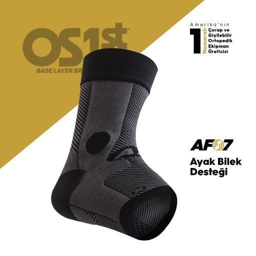 AF7 Ayak Bilek Desteği-Siyah ( SOL )