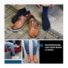 TS5 Seyahat Çorabı-Siyah