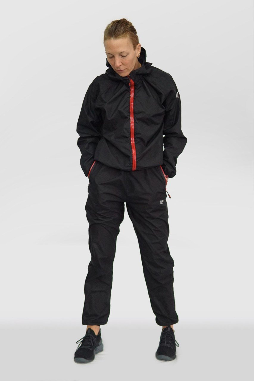 FULL ZIP HOODIE BLACK