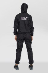 FULL ZIP HOODIE BLACK