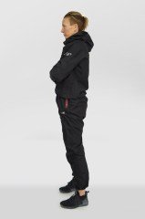 FULL ZIP HOODIE BLACK