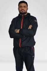 FULL ZIP HOODIE BLACK