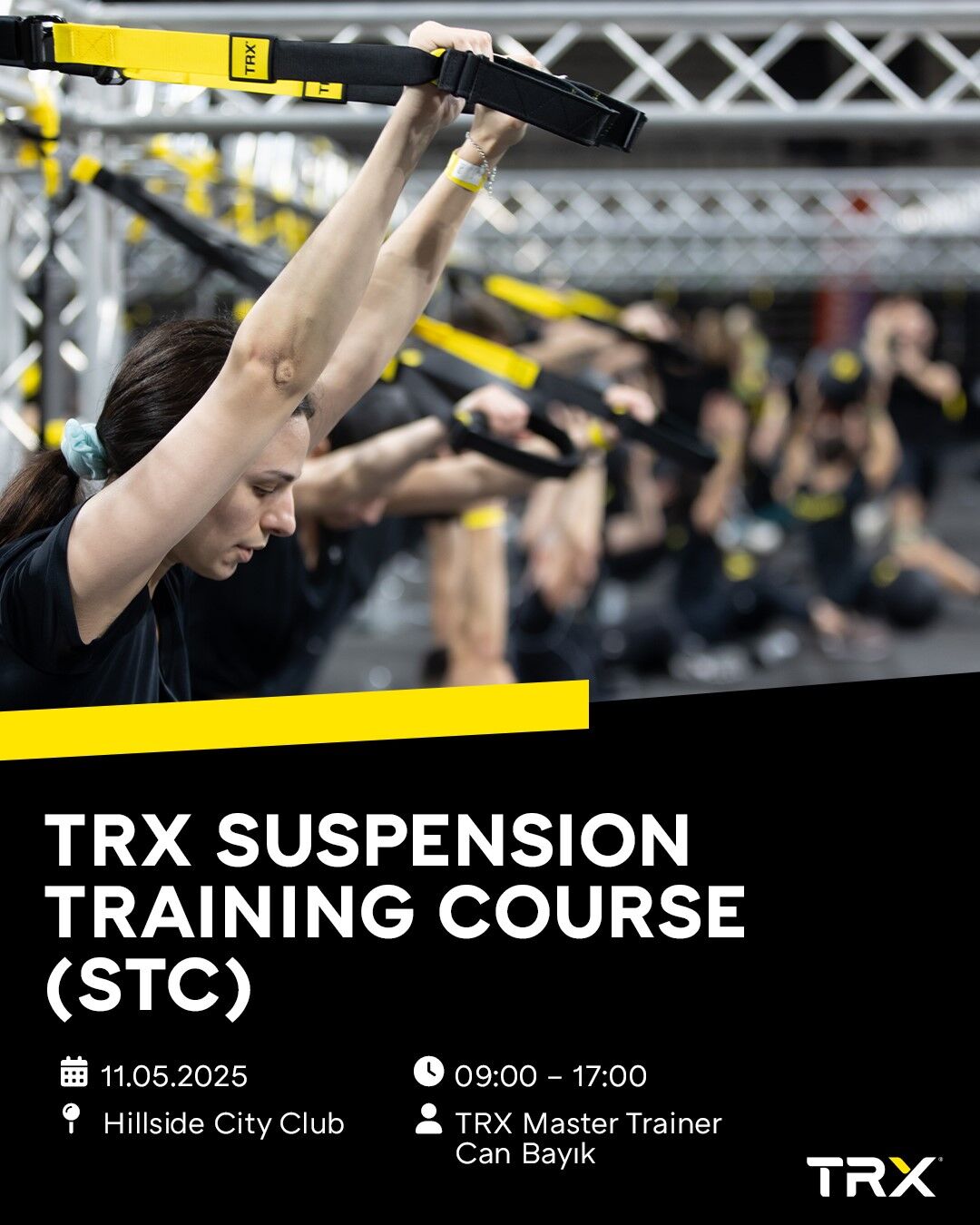 ULUSLARARASI TRX SUSPENSION TRAINING CERTIFICATE (STC)